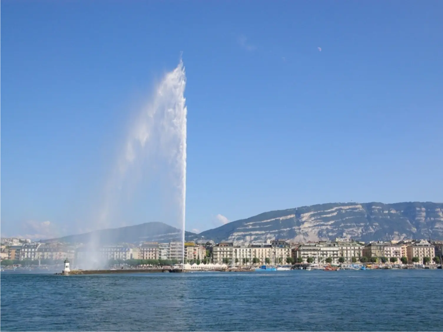 Photo lac Genève
